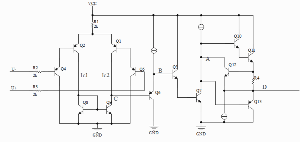 加第三级的运放内部电路