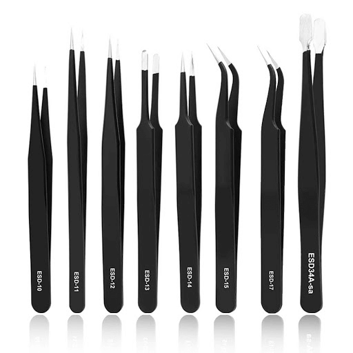 不锈钢ESD镊子套装