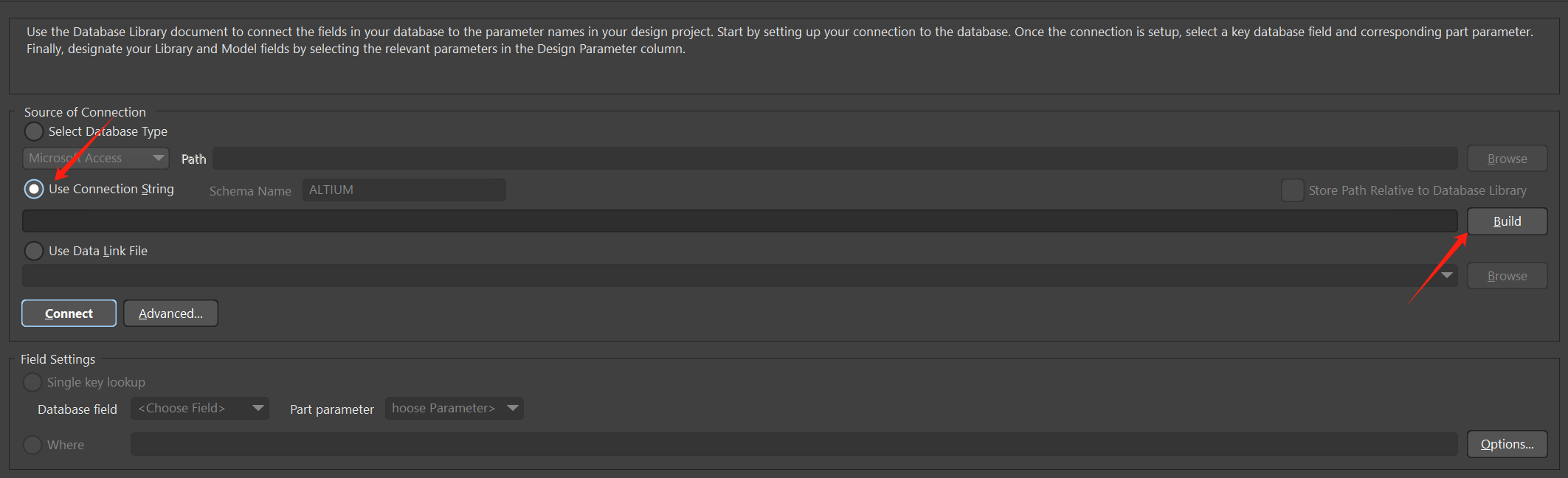 构建数据库连接