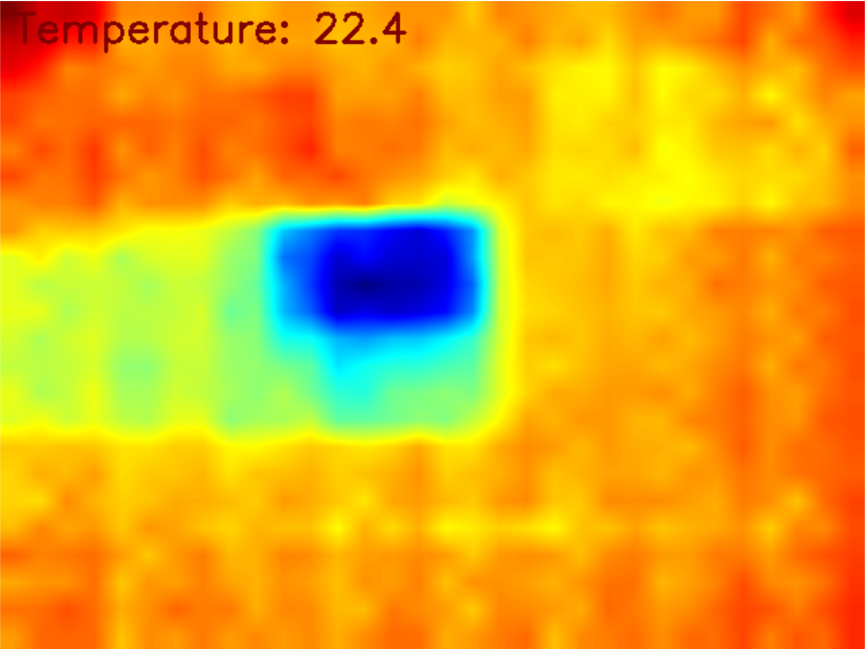 窄角镜头下的空调出风口